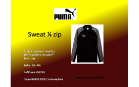 26-27 Sweat 1/4 zip Adulte