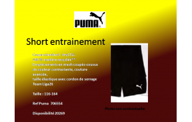 26-27 Short entrainement Jeune