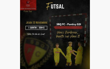 Futsal Coupe de France : les choses sérieuses