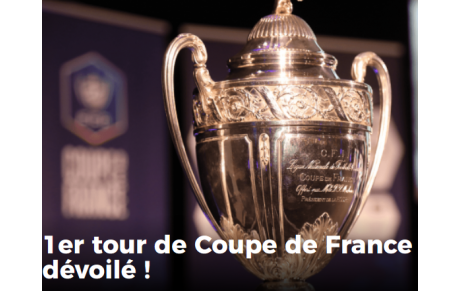 Tirage 1er tour de la Coupe de france 2021-22